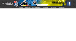 Desktop Screenshot of handballisere.fr